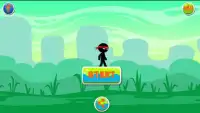 Ninja Jump Stickman Screen Shot 0