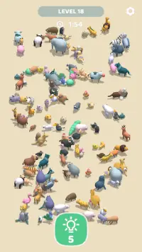Animal Match 3D: Rolling Anima Screen Shot 3