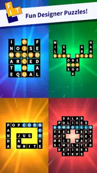 Flow Fit - Word Puzzle Screen Shot 2