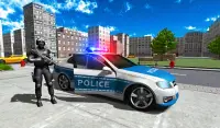 Police Car Driver City Screen Shot 1