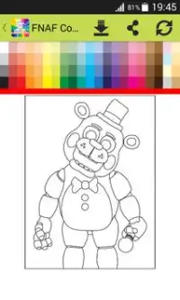 Coloring Book for Five Nights Screen Shot 3