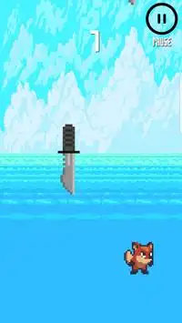 Knife Drop - Falling Knives Game Screen Shot 1