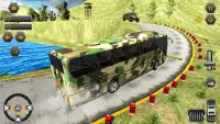 Army bus driving games 3d Screen Shot 4