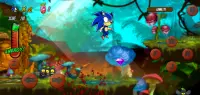 Hedgehog Super Blue Run : Sonics Adventure Screen Shot 1