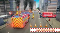 Fire Truck Rescue Emergency Driver Screen Shot 15