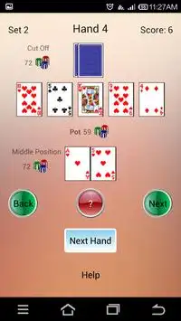 Poker Training Screen Shot 5