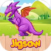 Magic Dinosaur Jigsaw Puzzles For Toddler