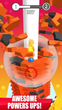 Bump Ball Stack 3d Ball : Twist Stack Smash Screen Shot 4