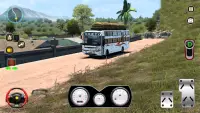 オフロード バス 3D バス ゲーム Screen Shot 0