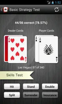 Learn Pro Blackjack Trainer Screen Shot 3