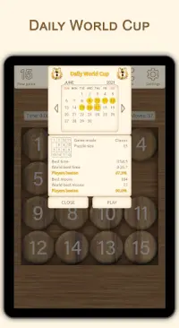15 Puzzle (Game of Fifteen) Screen Shot 2
