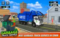 Garbage Truck Driver 2020: Trash Dump Cleaner Screen Shot 0