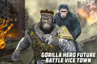 Gorilla Hero Future Battle Vice Town Screen Shot 11
