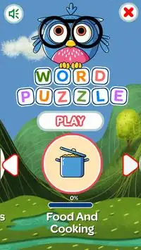 Learn English: Word Puzzle Game Screen Shot 0