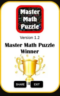 Master Math Puzzles Lite - 2020 Screen Shot 4