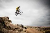 Bike Racing - Offroad hill climbing Screen Shot 1