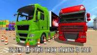 US Semi Big Cargo Truck Parking 3D 2019🚛 🚛 Screen Shot 5
