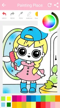 Coloring Lol and Lola Loli Dolls Screen Shot 4