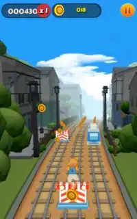 Subway Upin Run Ipin Surfer 3D Screen Shot 4