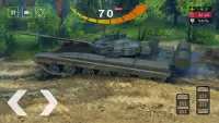 軍 タンク シミュレーター 2020 - 未舗装道路 タンク ゲーム 2020 Screen Shot 0