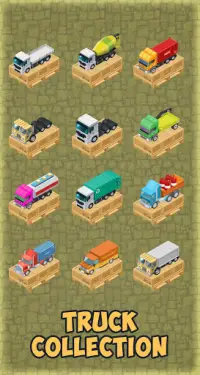 Truck Merger - Автомобильная игра в стиле Idle Screen Shot 6