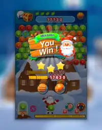 Christmas Bubble Shooter : Sanat Games Screen Shot 6