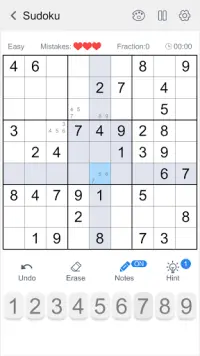 Sudoku - Classic Sudoku Puzzles Screen Shot 2