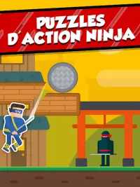 Mr Ninja - Puzzles Tranchants Screen Shot 8