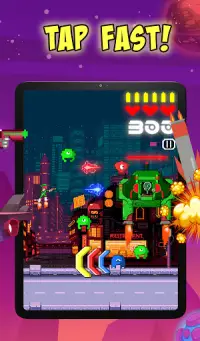 Hop Shot: Alien Attack Game - 2D Space Shooter Screen Shot 14