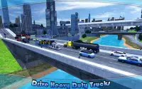 Heavy Machinery Transporter Truck Simulator Screen Shot 2