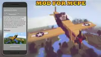 Mod Planes for Minecraft PE Screen Shot 0