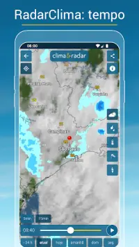 Clima&Radar: Previsão do tempo Screen Shot 2