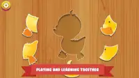 Baby Animal Jigsaw Puzzles - Educational Game Screen Shot 3