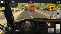 Cargo Truck Driving Simulator Screen Shot 1