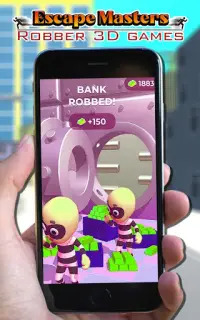 Escape Masters Robber: 3D games Screen Shot 1