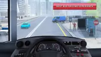 Pemandu simulator bas: permainan memandu jurulatih Screen Shot 4