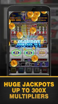 Triple 100x Pay Slot Machine Screen Shot 1