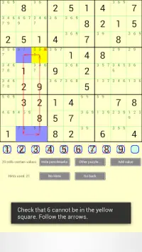 Sudoku Help Screen Shot 0