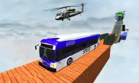 impossible Bus Tracks stunts Simulator Screen Shot 2