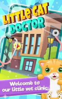 Cat Doctor Cute Screen Shot 0