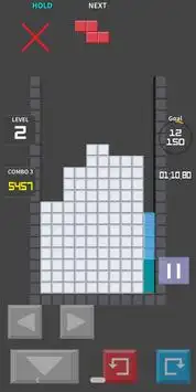 Tetrish Puzzle Game - Free & No Ads TETRI BREAKER Screen Shot 1