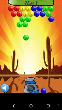 Bubble Shooter Desert Screen Shot 3