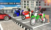 Super Bike Parking-Motorcycle Racing Games 2018 Screen Shot 0