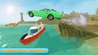 course flottante de voiture de surfeur d'eau Screen Shot 7