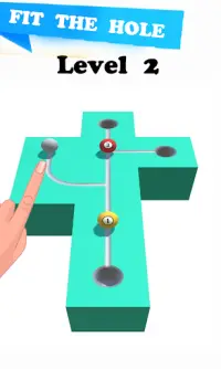 Fit the Ball 3D in Hole Screen Shot 2
