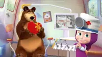 Masha and the Bear: Dentist Screen Shot 1