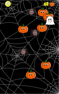 Touch Pumpkins Halloween 🎃Jogos infantis Screen Shot 1