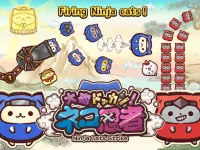 Ninja Cats Strike - slingshot action puzzle Screen Shot 4