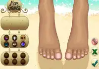 Games Decorating beach sandals Screen Shot 0