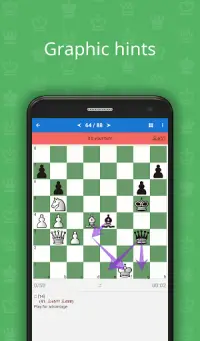 Advanced Defense Chess Puzzles Screen Shot 1